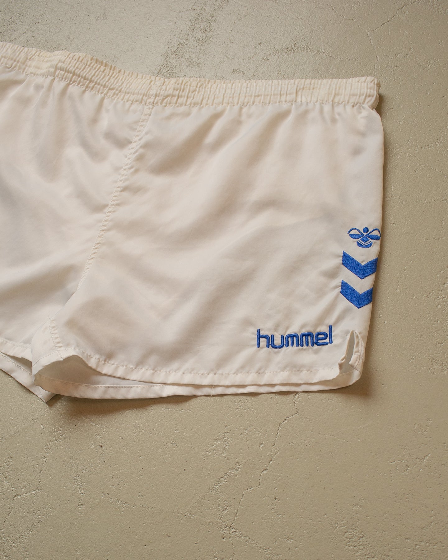 90s Hummel Real Madrid Shorts white - XL/XXL