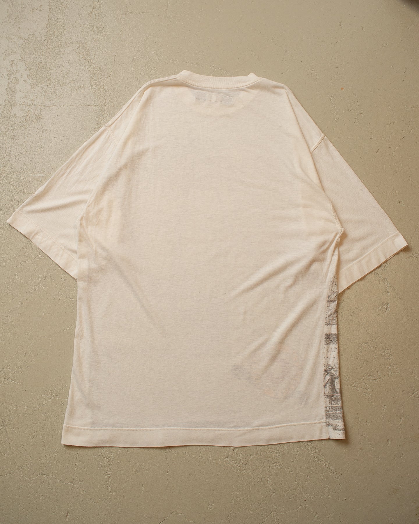 90s Camel Collection Big Print T-shirt creme - XL/XXL