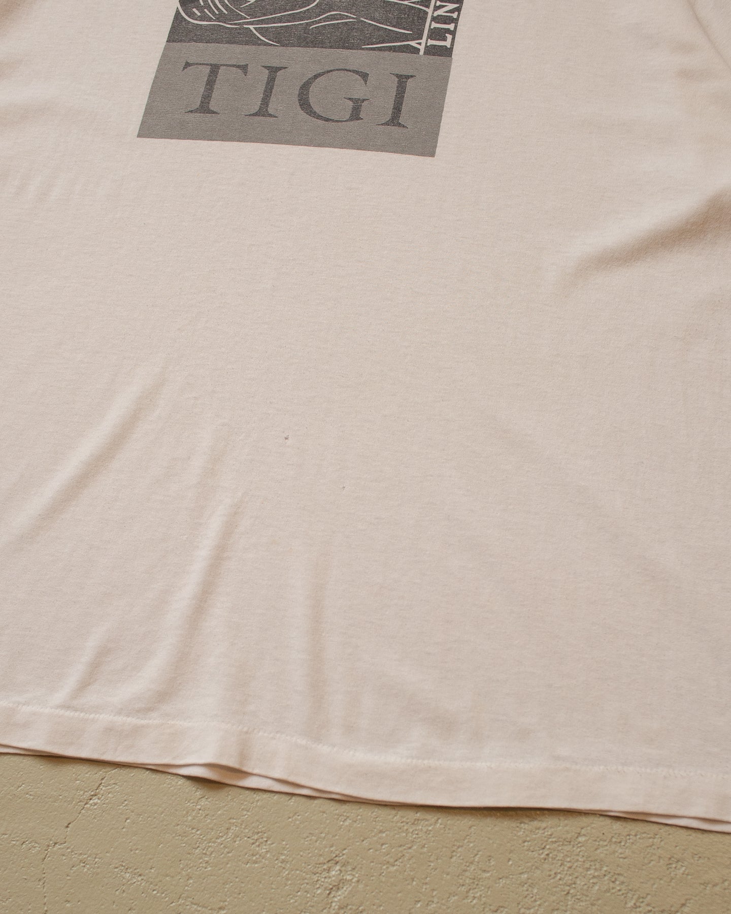 80s/90s Linea Tigi T-shirt white - XL