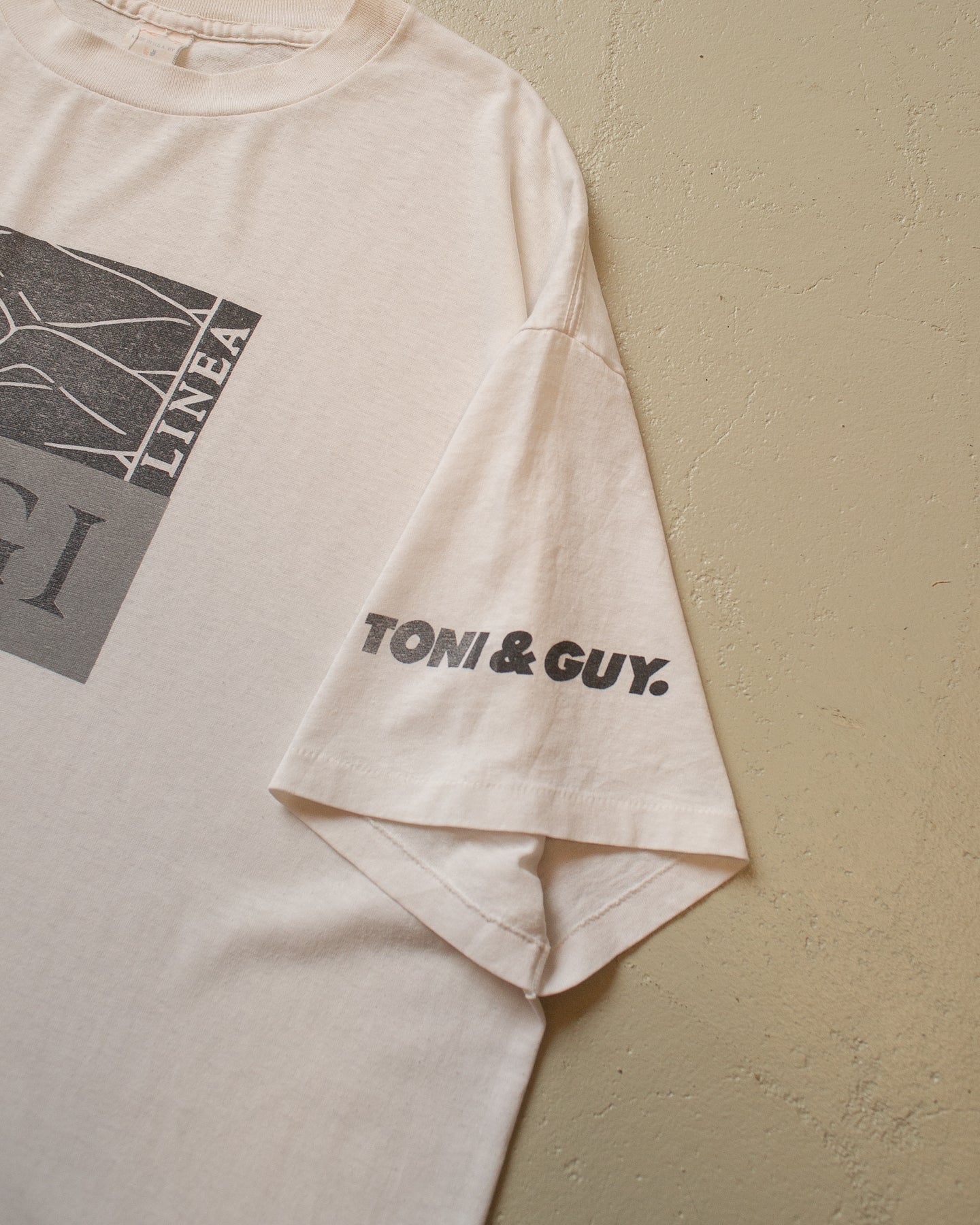 80s/90s Linea Tigi T-shirt white - XL