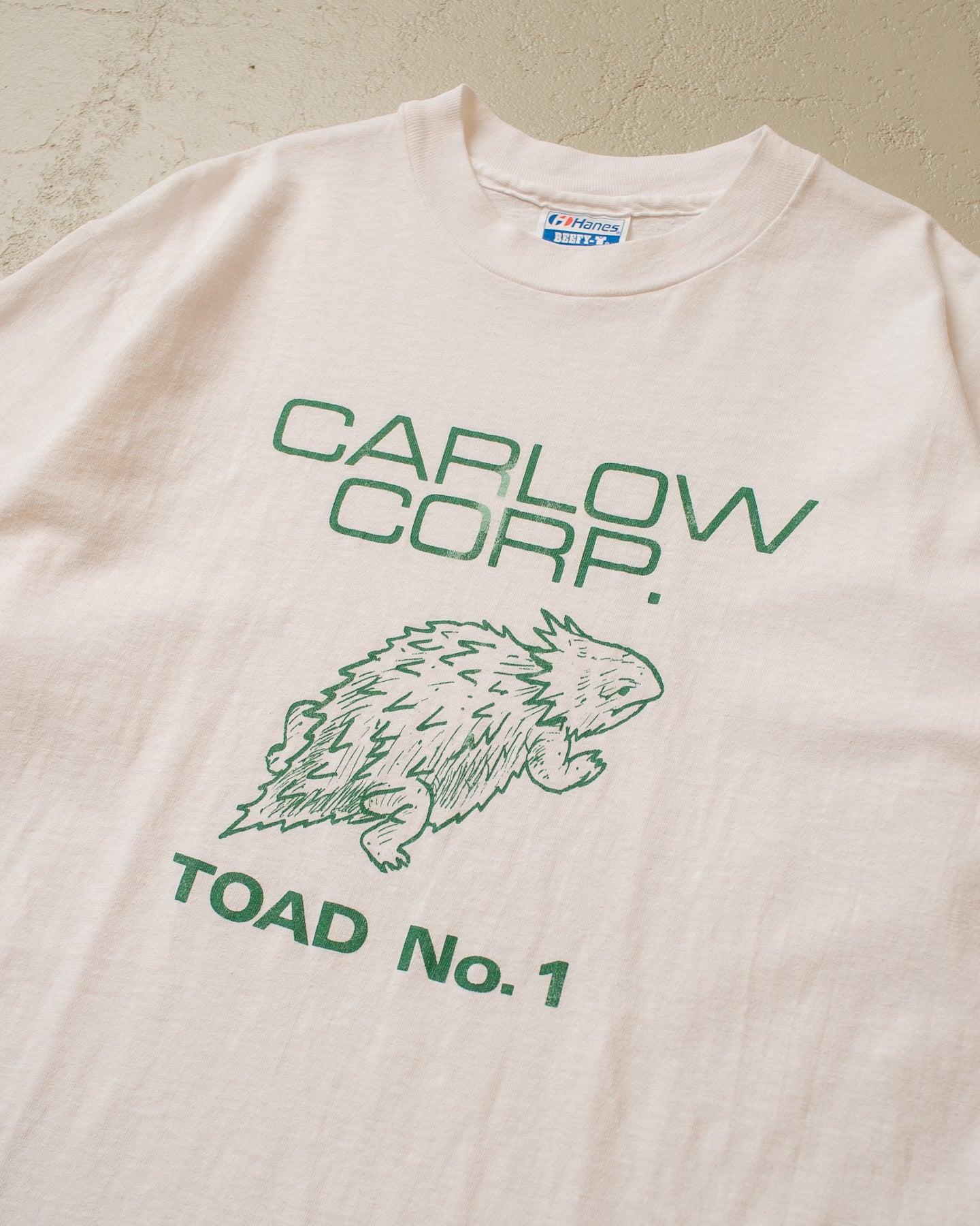 80s Carlow Corp. T-shirt white - M/L