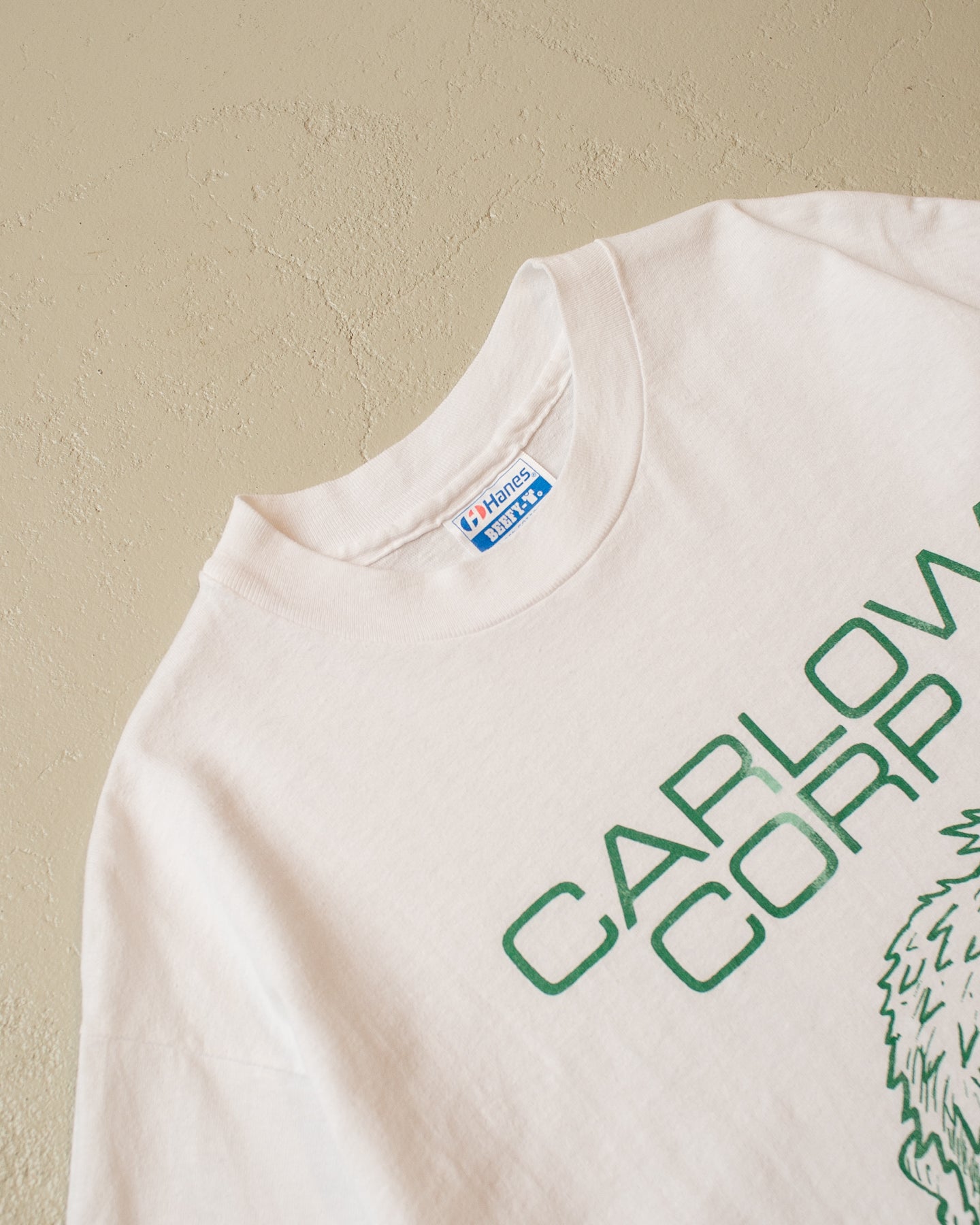 80s Carlow Corp. T-shirt white - M/L