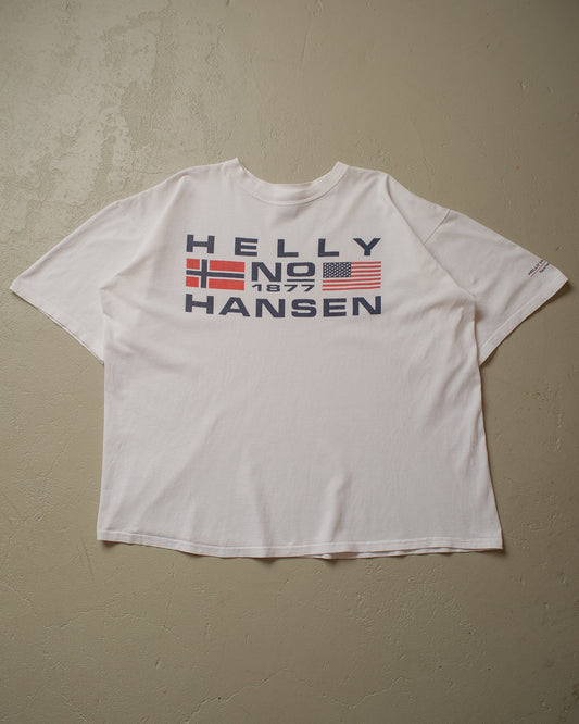 90s Helly Hansen Spellout T-shirt - XL/XXL