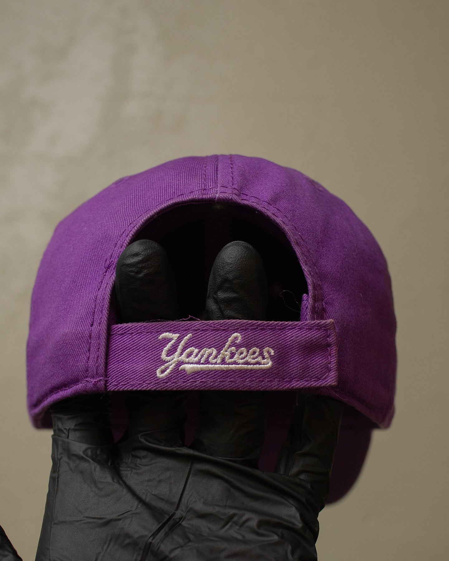 2000s New York Yankees Strapback purple