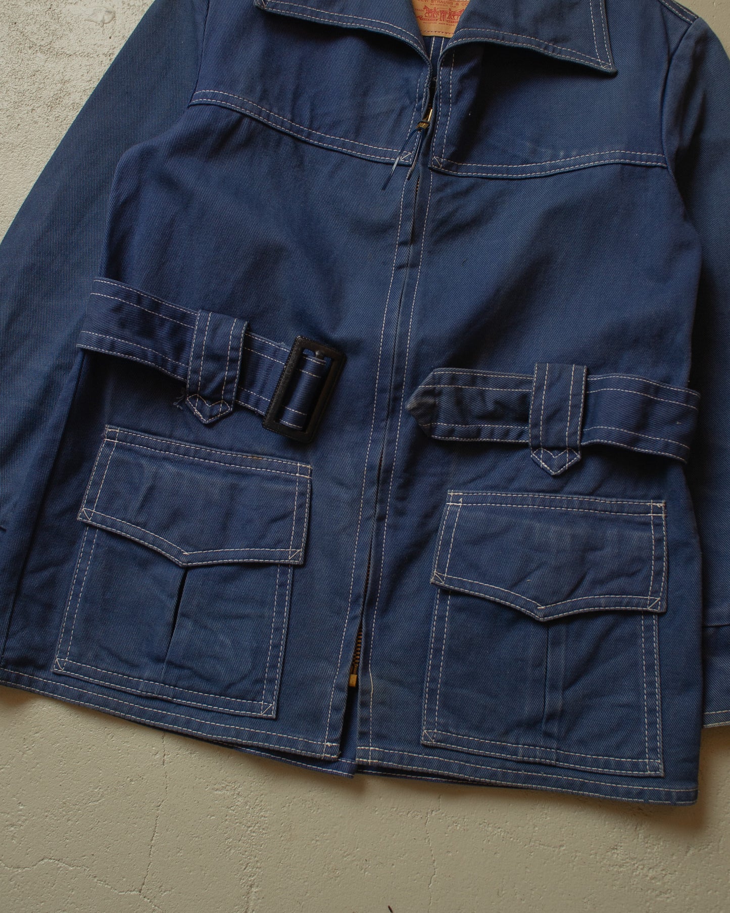 1960s/70s Womens Levi´s Denim Jacket blue - S