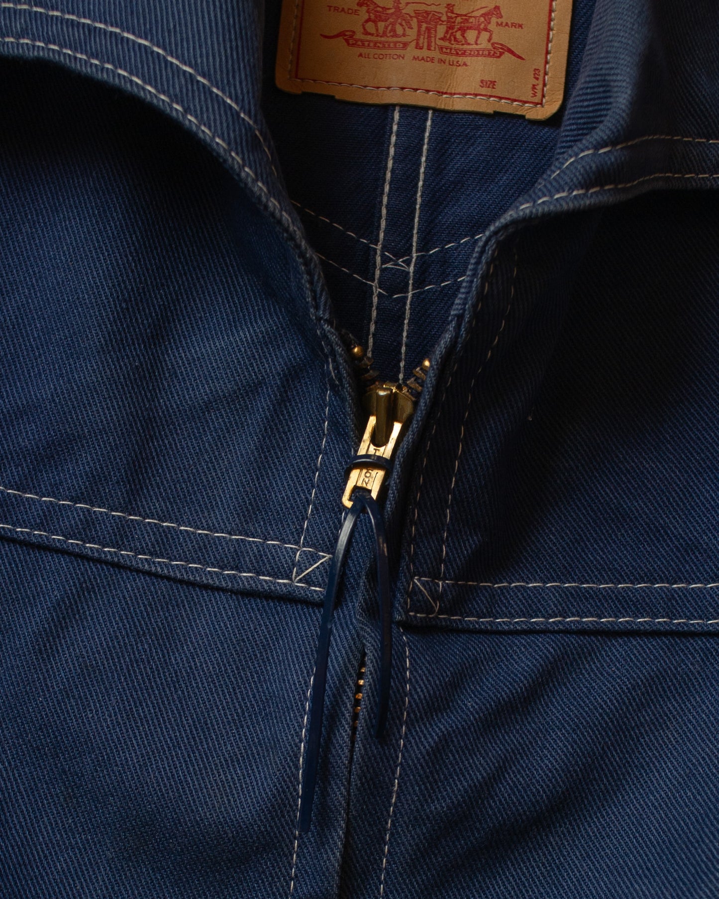 1960s/70s Womens Levi´s Denim Jacket blue - S