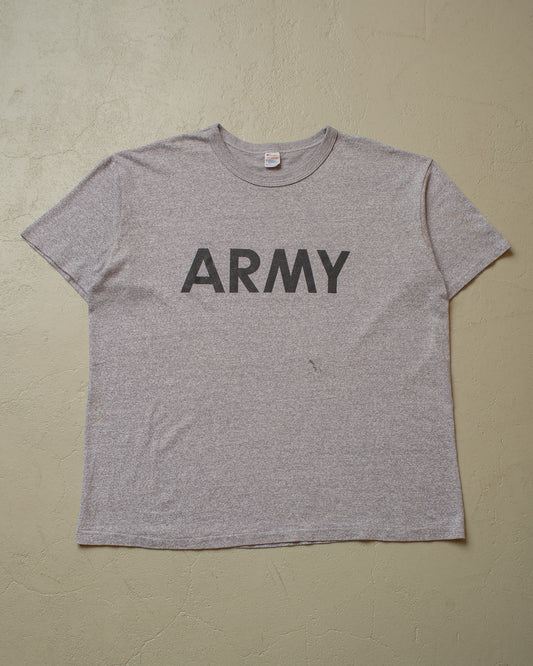 1980s Champion US Army T-shirt grey - XL/XXL