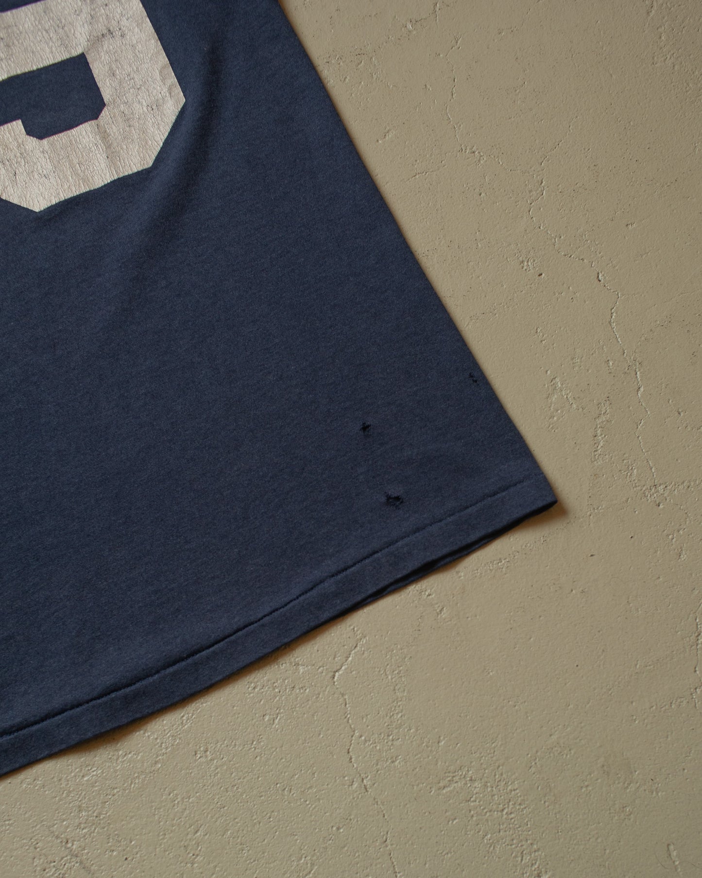 1980s Champion "99" Football T-shirt navyblue - M/L