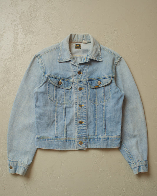 1970s Lee light washed Denim Jacket blue - S/M