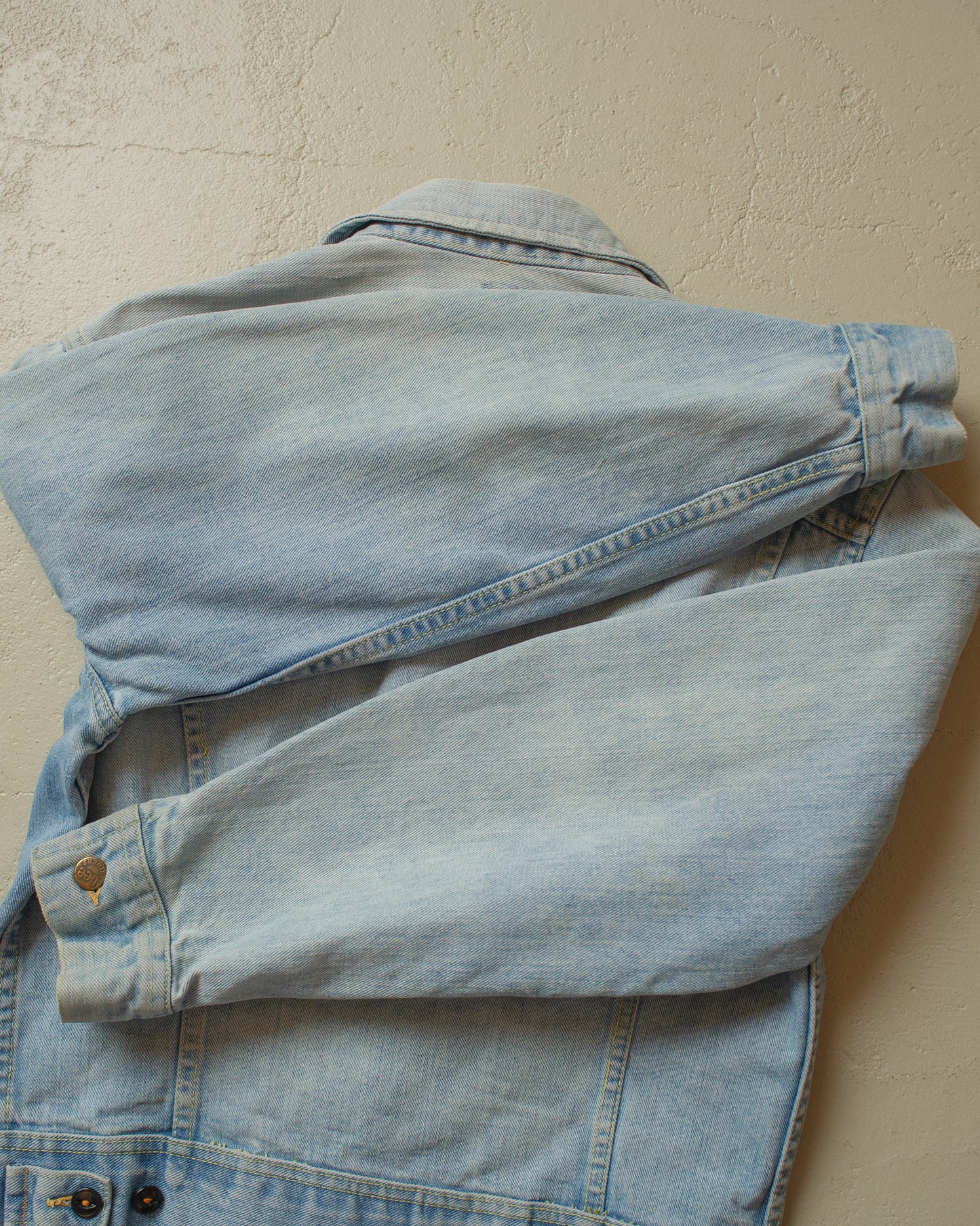 1970s Lee light washed Denim Jacket blue - S/M