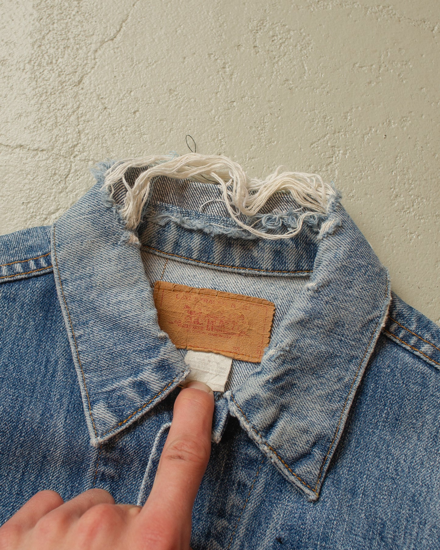 1980s Levi´s Type 3 Denim Jacket blue - S