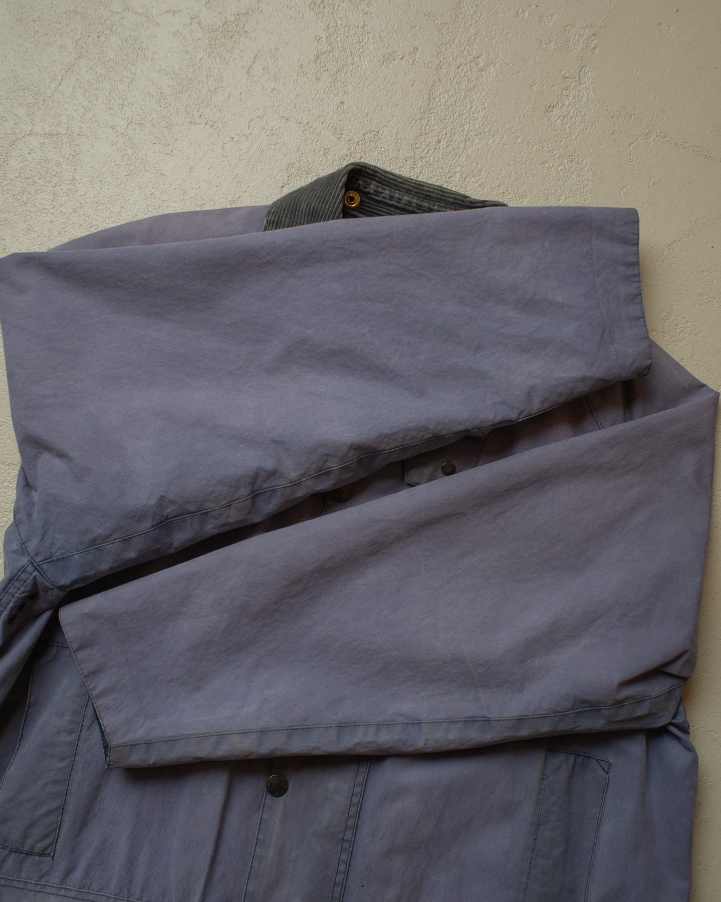 1990s Barbour Beaufort Wax Jacket lilac - L