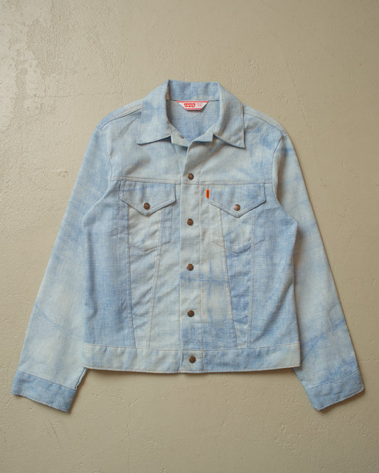1970s Levi´s crazy Faded light Denim Jacket blue - M