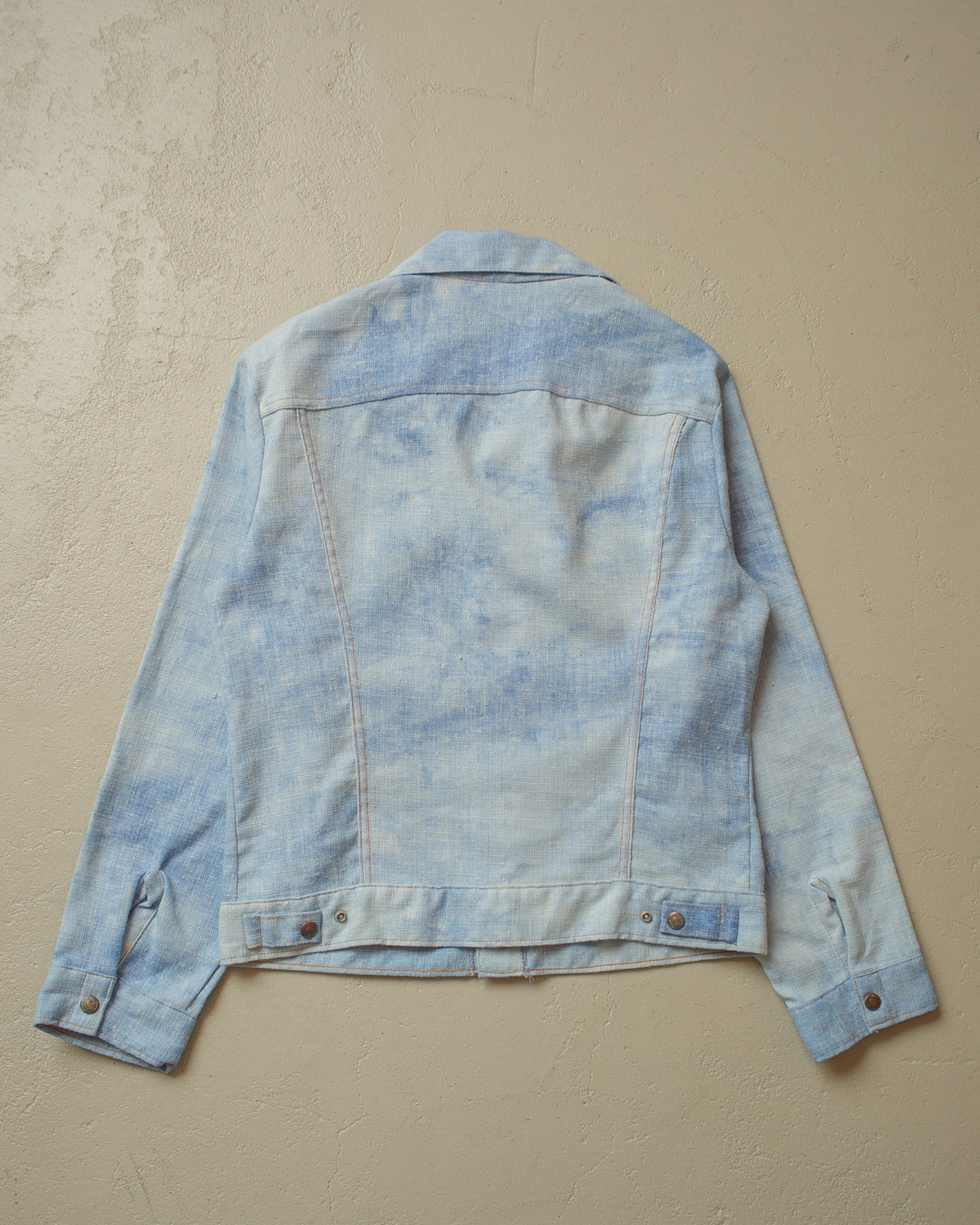 1970s Levi´s crazy Faded light Denim Jacket blue - M