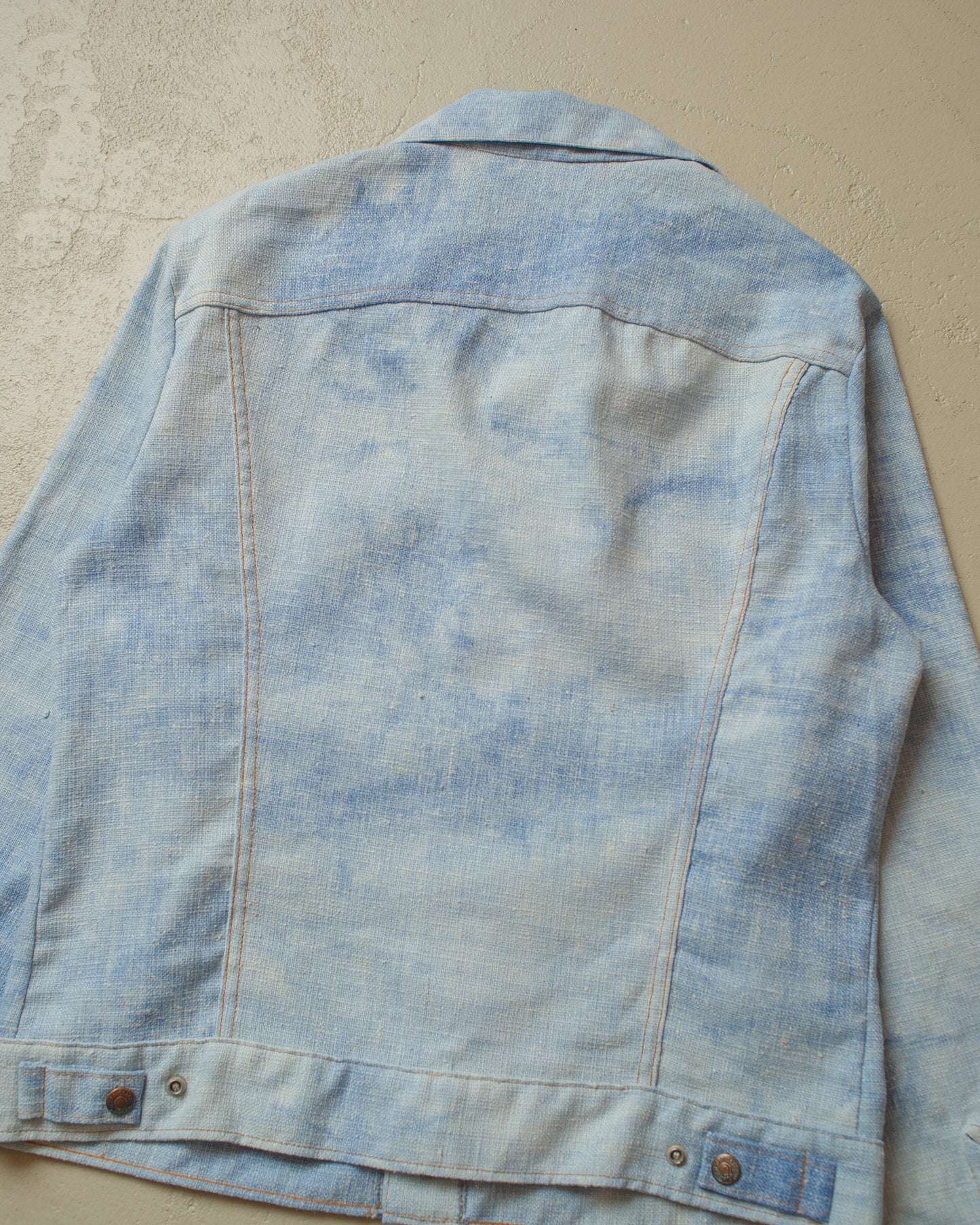 1970s Levi´s crazy Faded light Denim Jacket blue - M