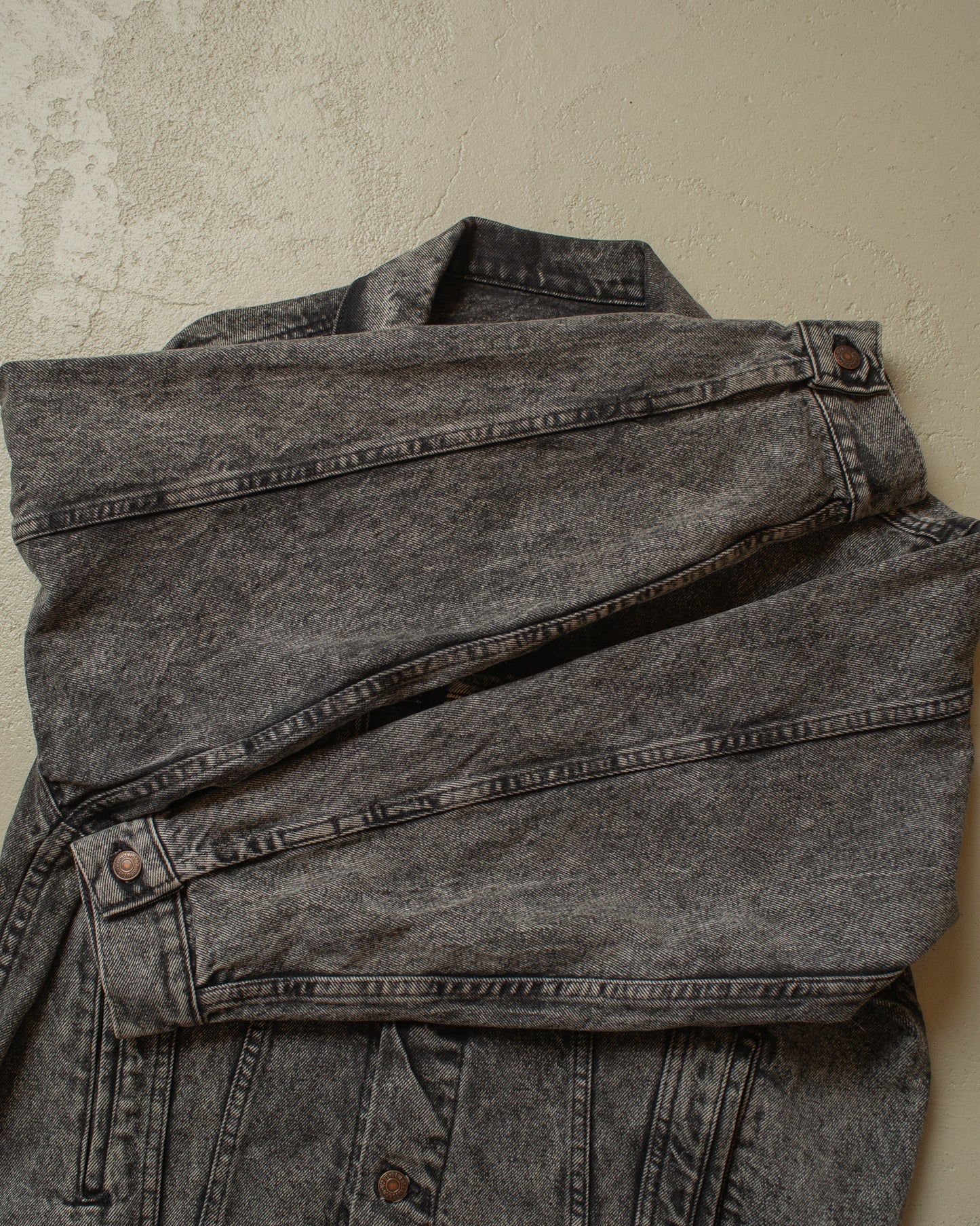1980s Levis Type 3 Denim Jacket black - L