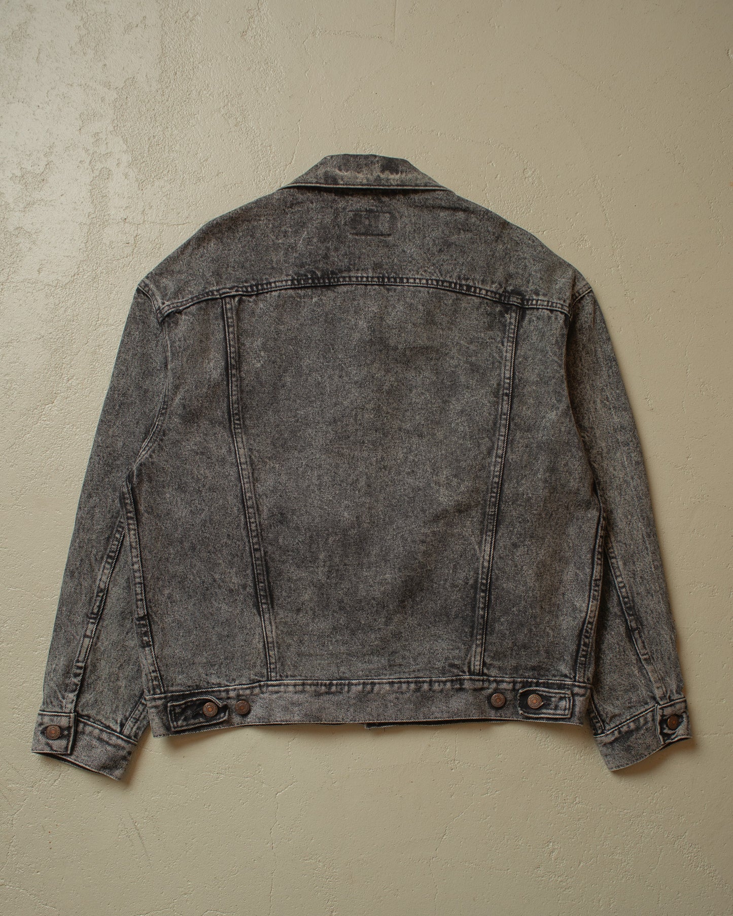 1980s Levis Type 3 Denim Jacket black - L
