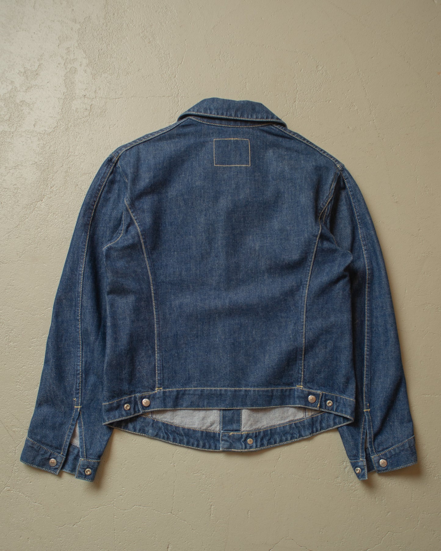 2000s Levis Engineered 1 Pocket Denim Jacket blue - M/L
