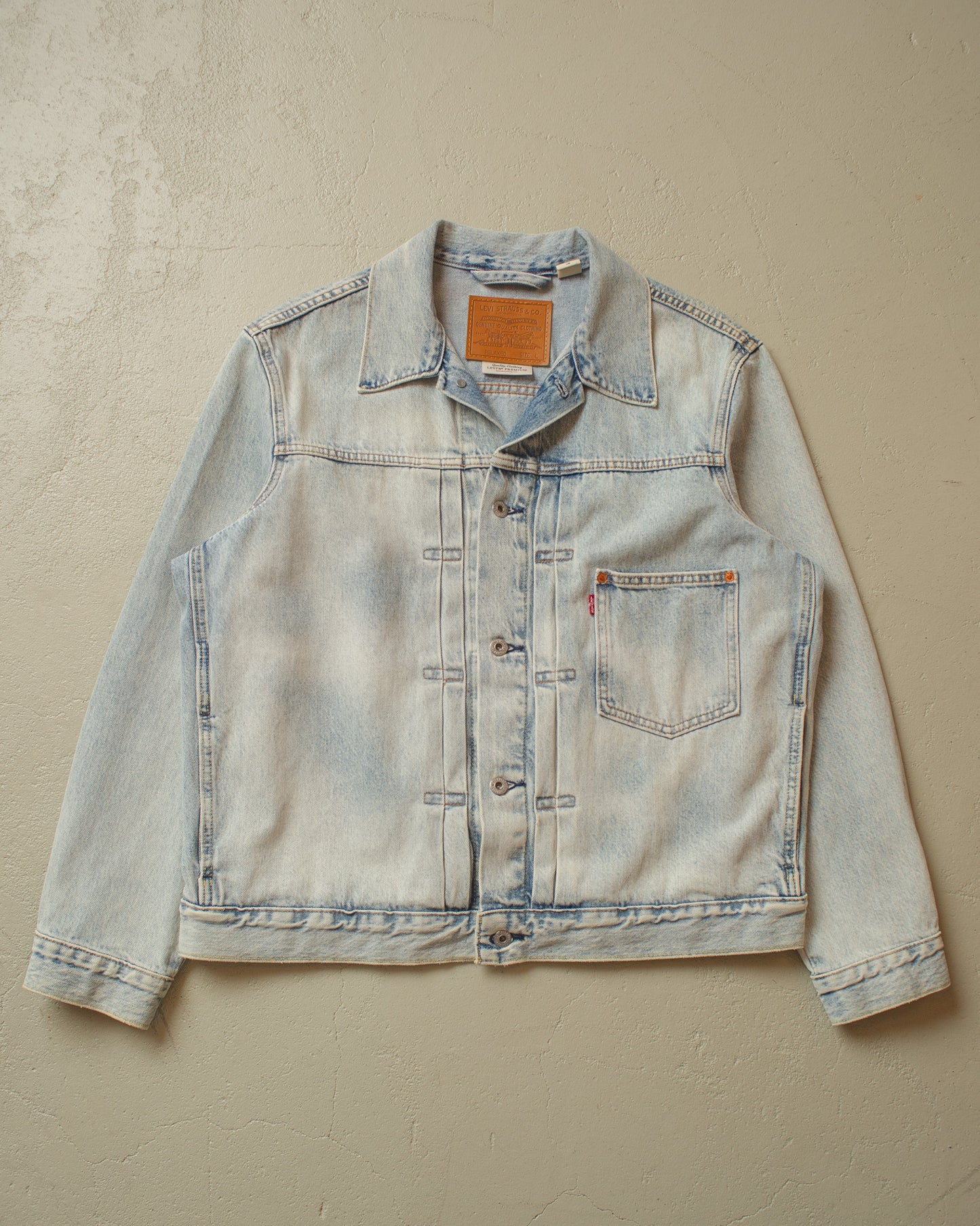 Levis Type 1 LVC Denim Jacket blue - L