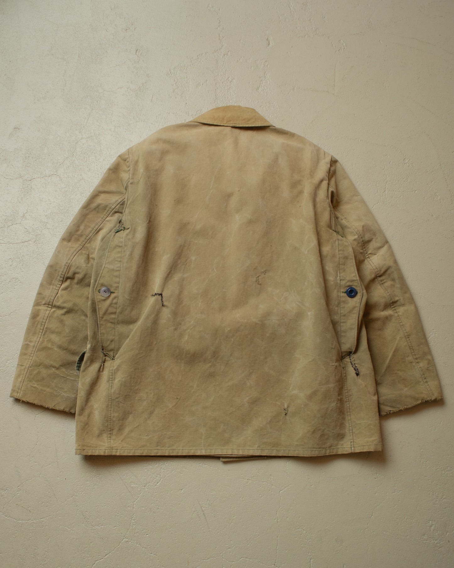 1930s/40s "La Favorite" French Hunting Jacket beige - L