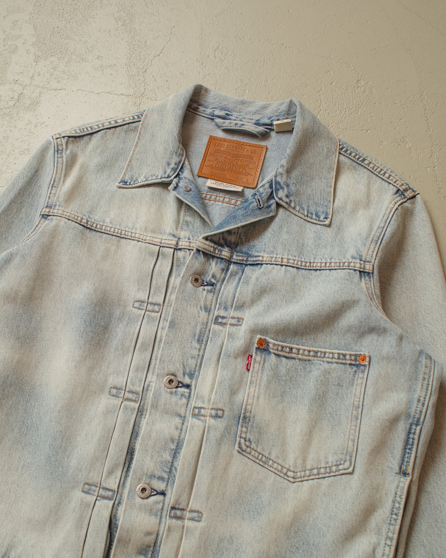 Levis Type 1 LVC Denim Jacket blue - L