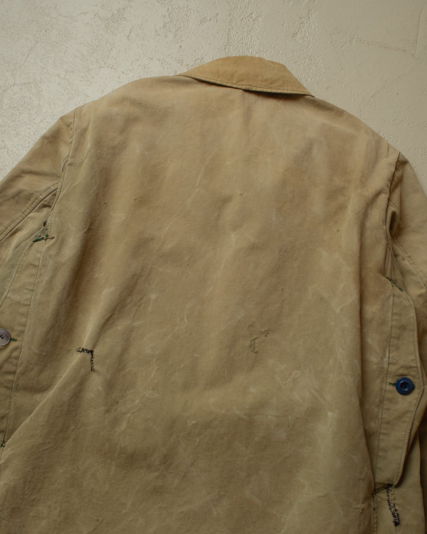1930s/40s "La Favorite" French Hunting Jacket beige - L