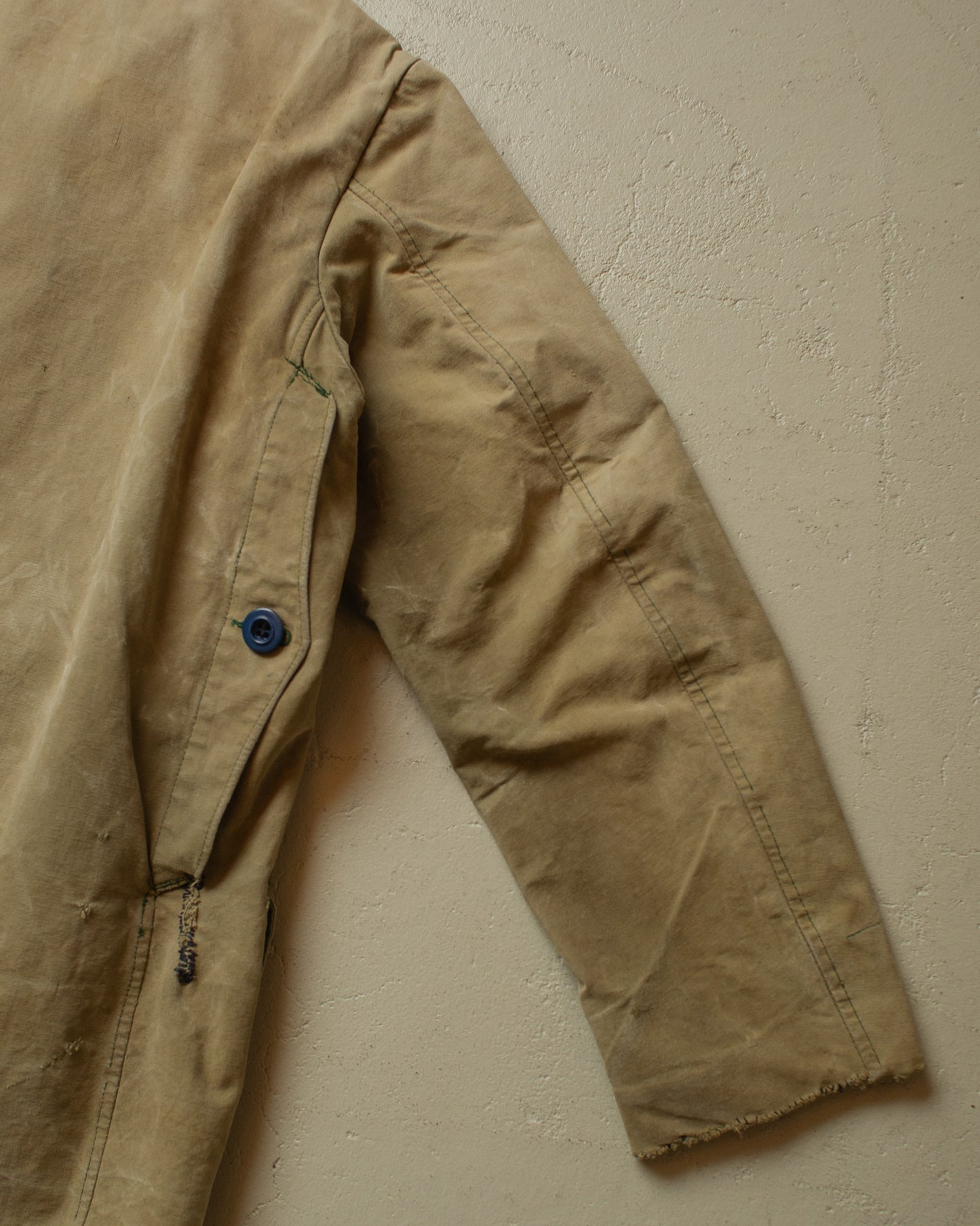 1930s/40s "La Favorite" French Hunting Jacket beige - L