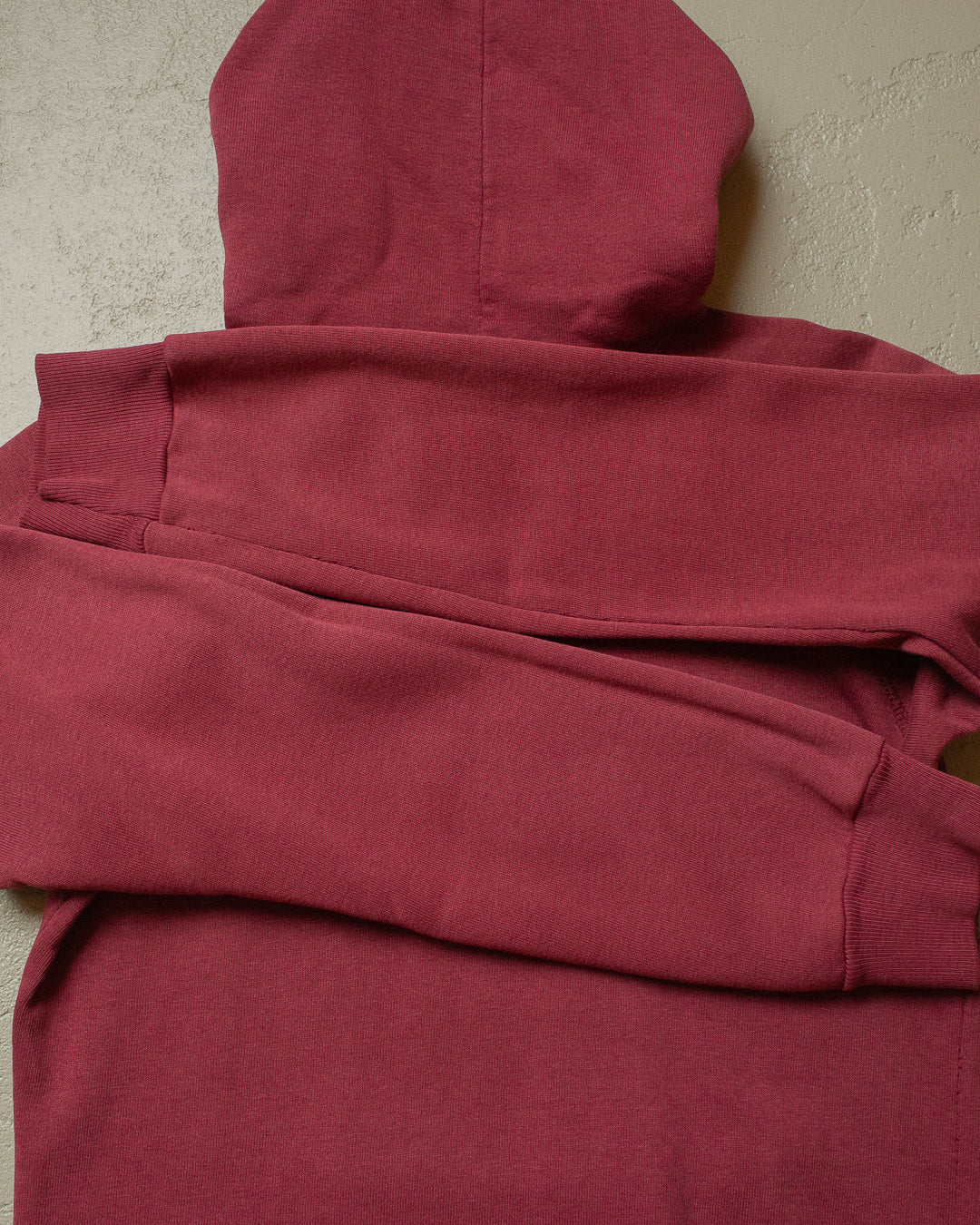 80s Champion Harvard Hoodie burgundy - S