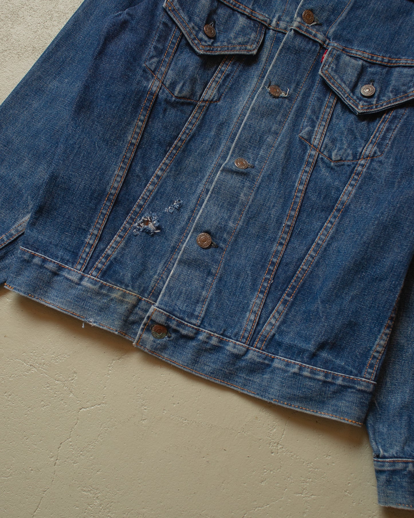 1960s/70s Levi´s Big E Type 3 Denim Jacket blue - S