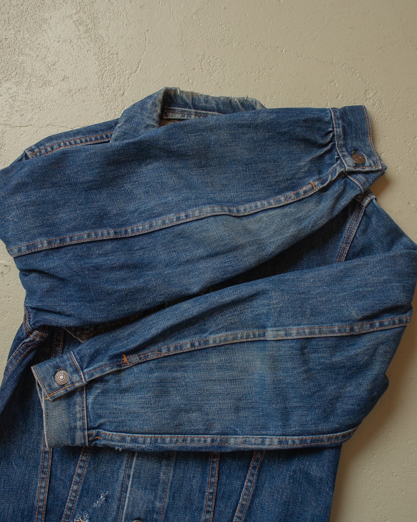 1960s/70s Levi´s Big E Type 3 Denim Jacket blue - S