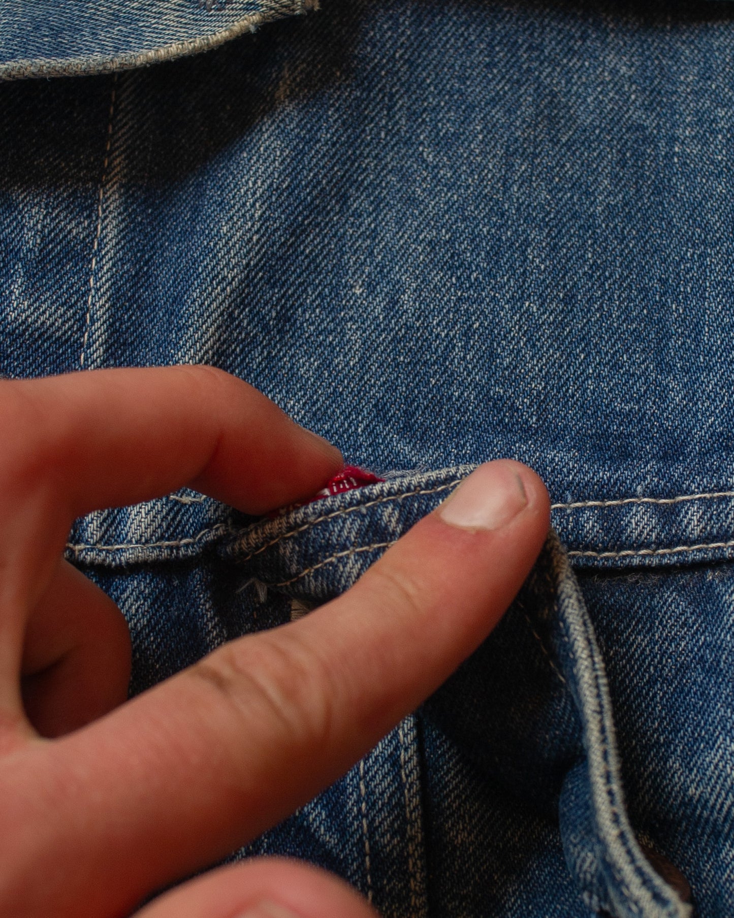 1960s/70s Levi´s Big E Type 3 Denim Jacket blue - M/L