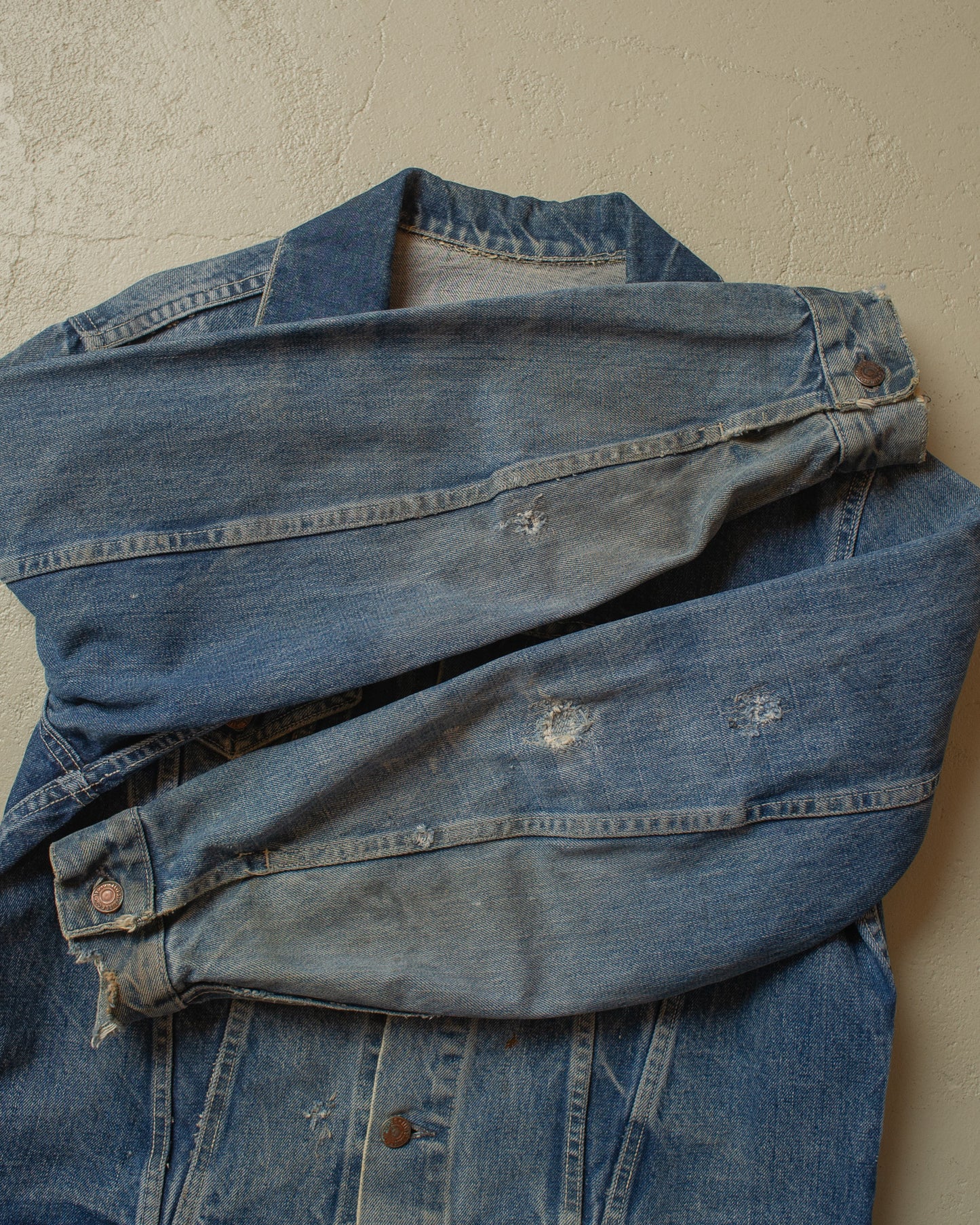 1960s/70s Levi´s Big E Type 3 Denim Jacket blue - M/L