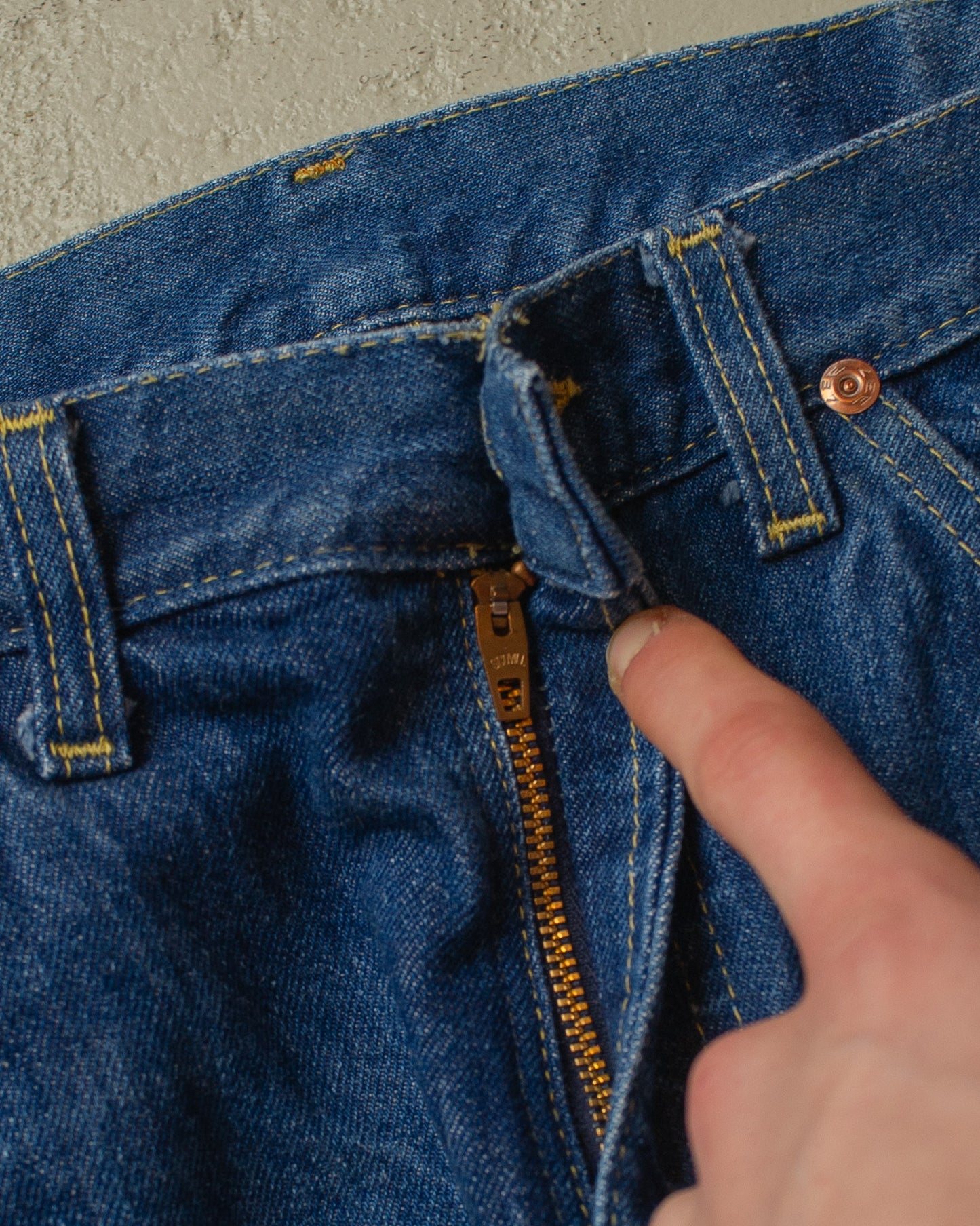 1970s Lee Riders Jeans navyblue - W35 L34