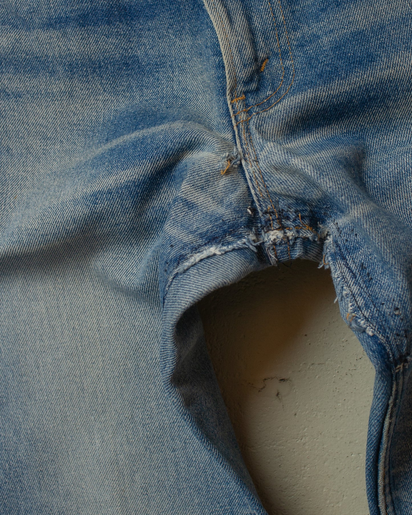 1978 Levi´s 646 Orange Tab Flared Jeans Faded blue - W32/33 L34