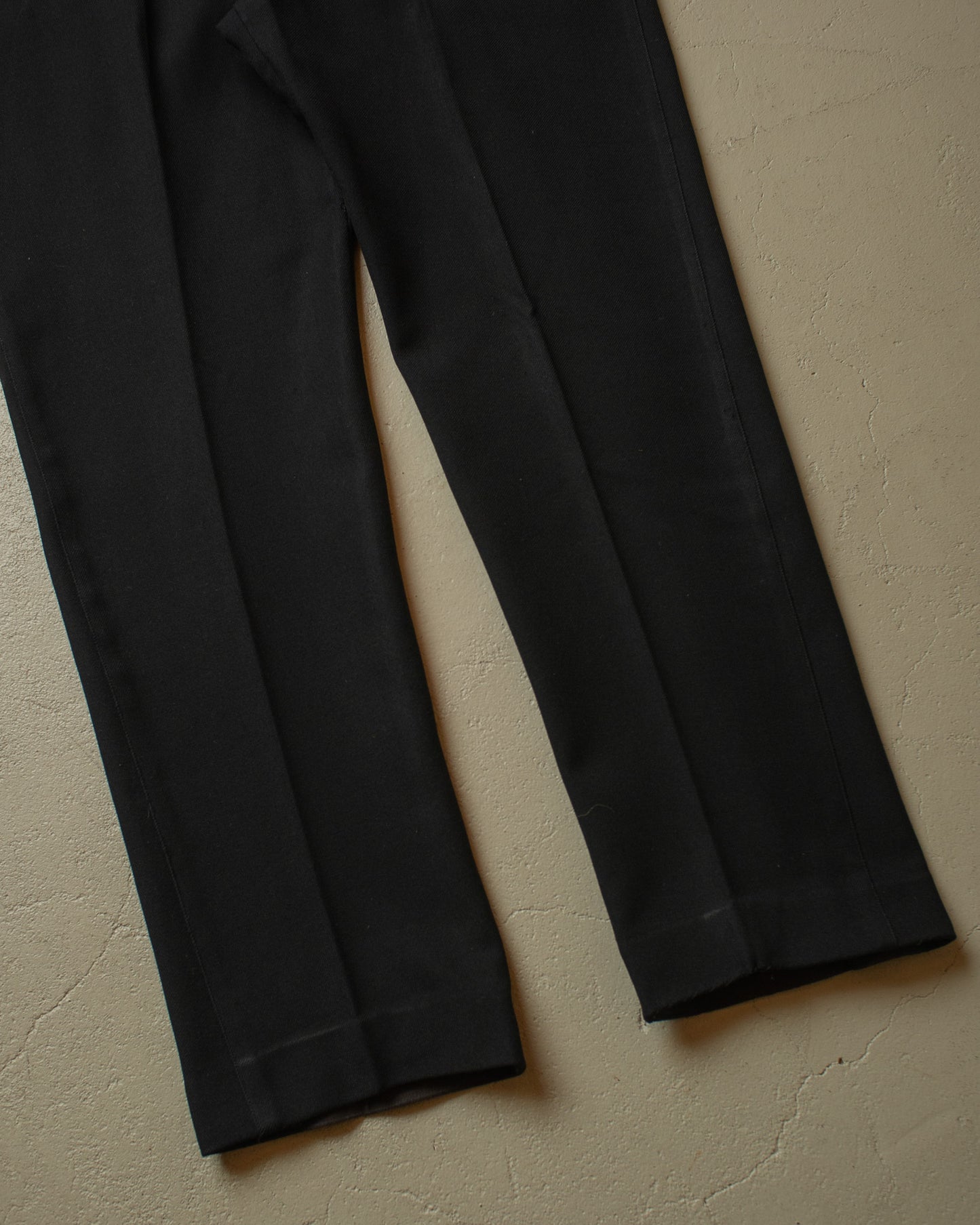 1910s/20s German Dress Wool Trousers black - W41 L32