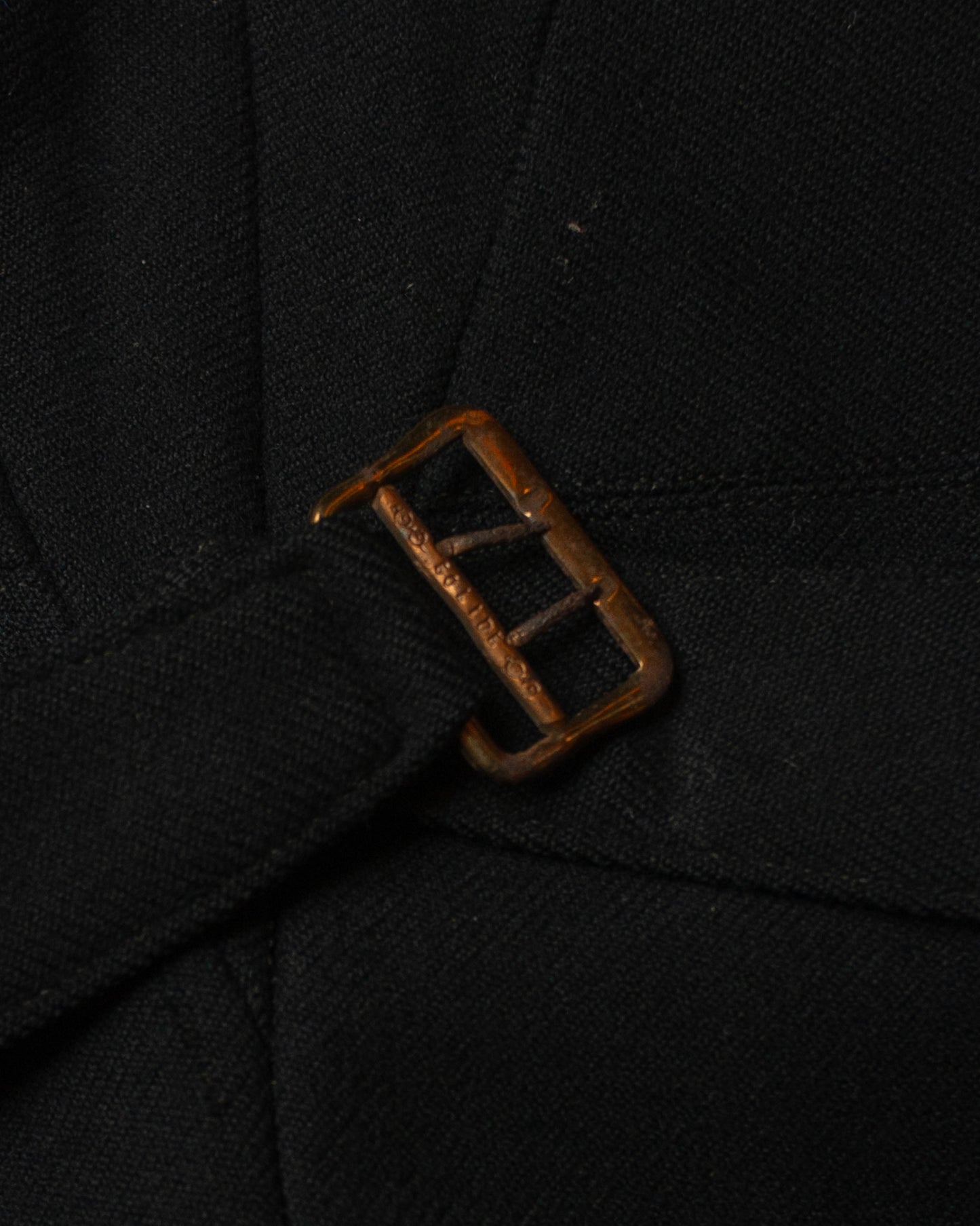 1910s/20s German Dress Wool Trousers black - W41 L32