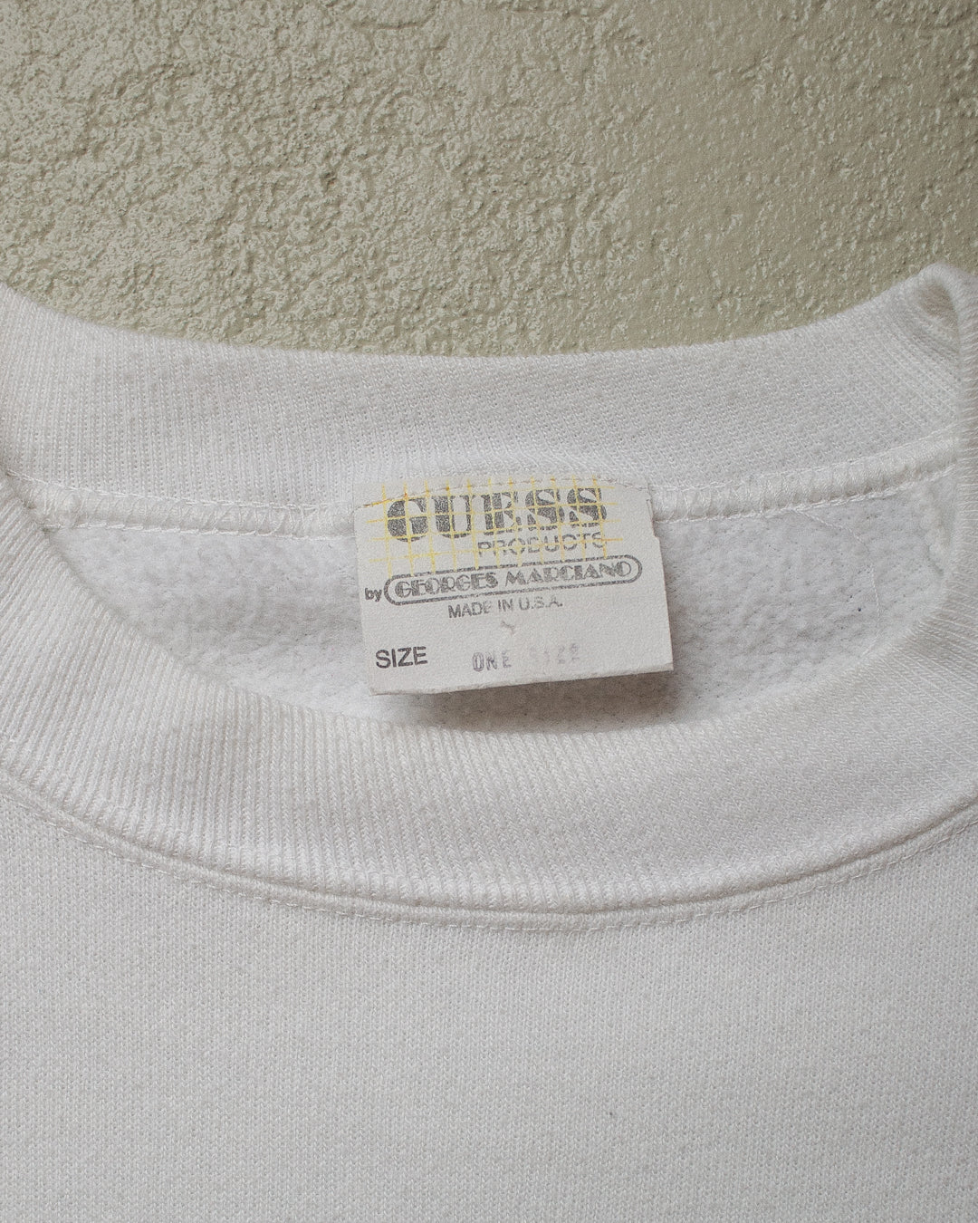 80s Guess Bears Sweatshirt white - M/L