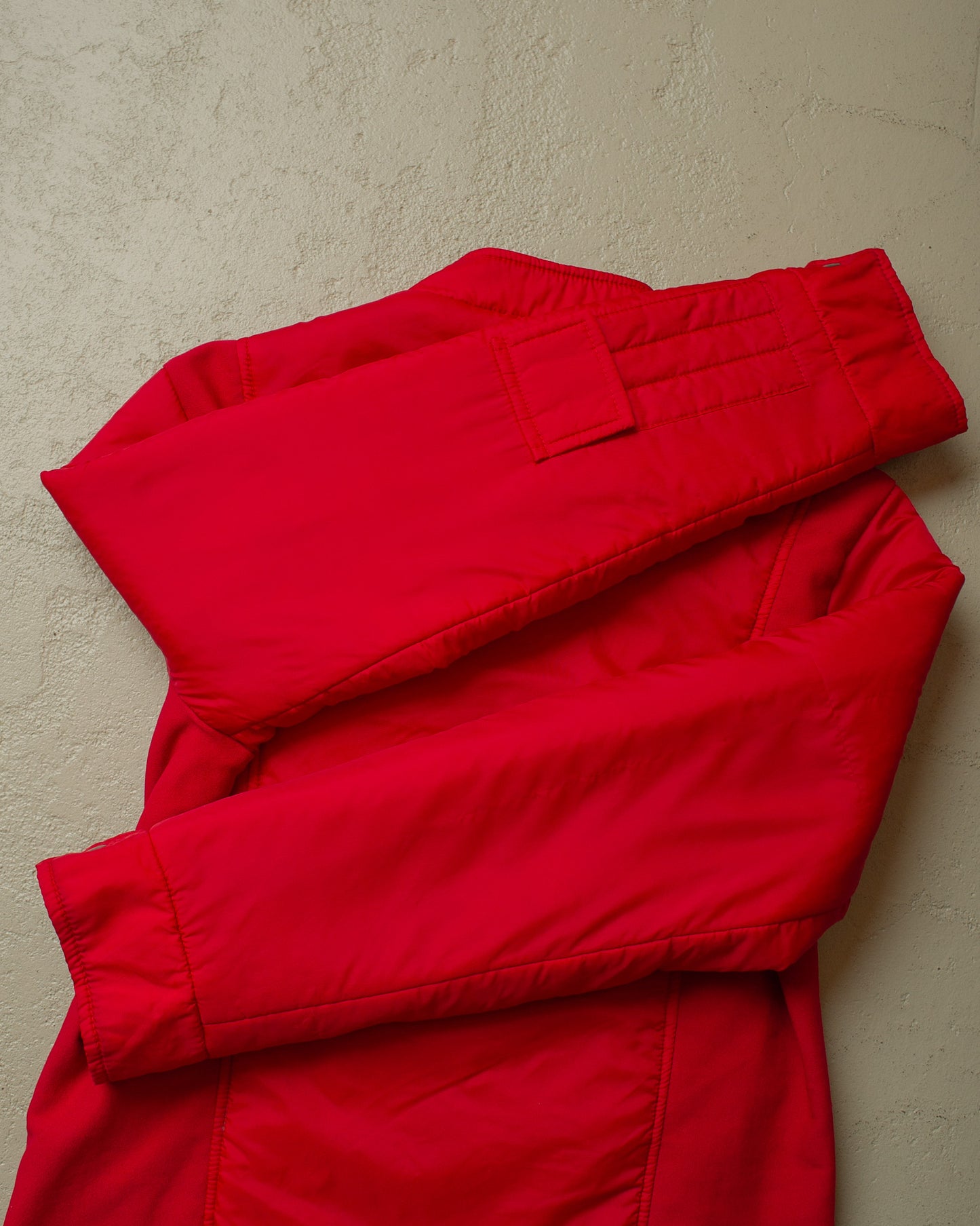 1970s/80s Porsche Quilted Jacket red - S