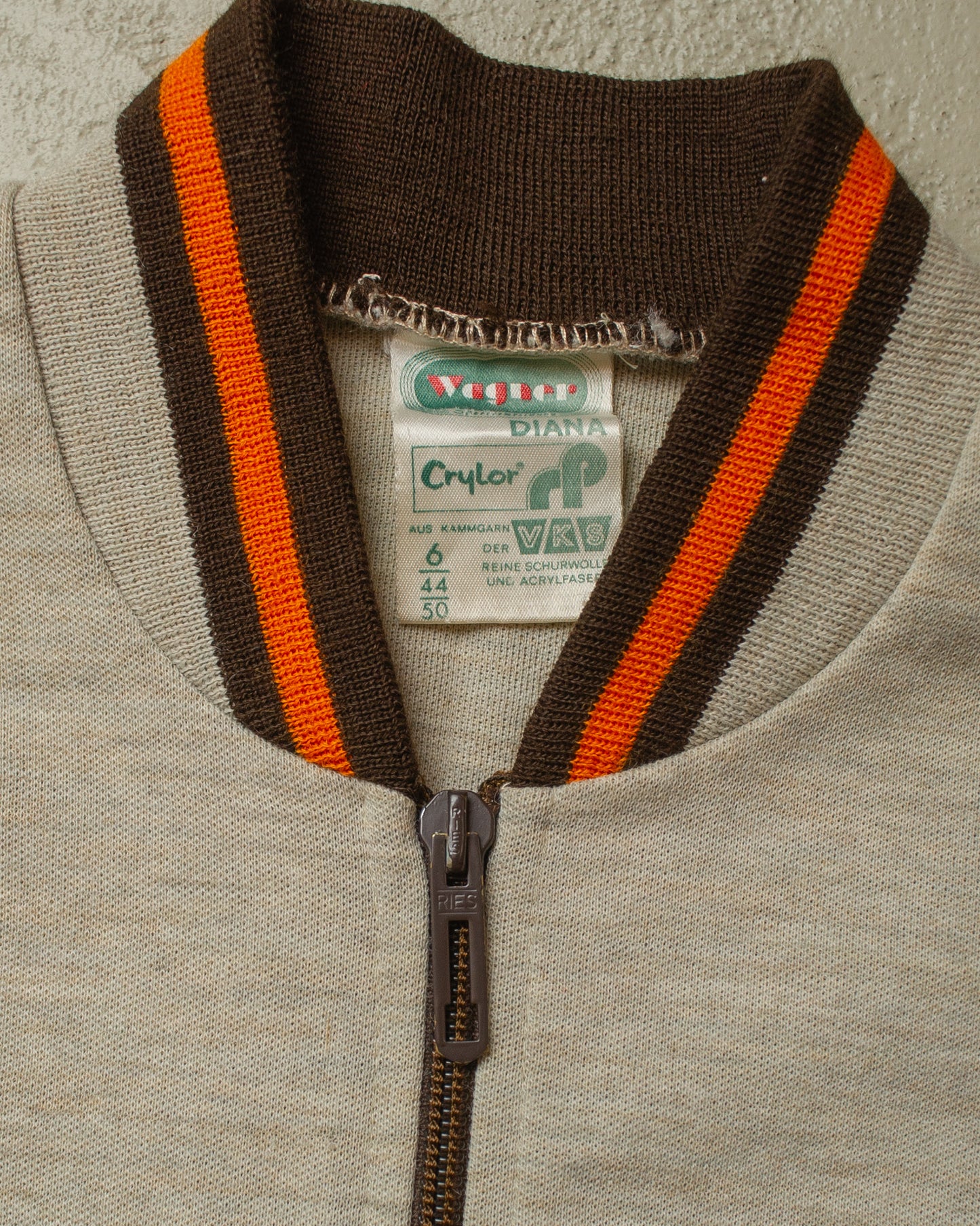 1970s Wagner Track Jacket grey - M/L