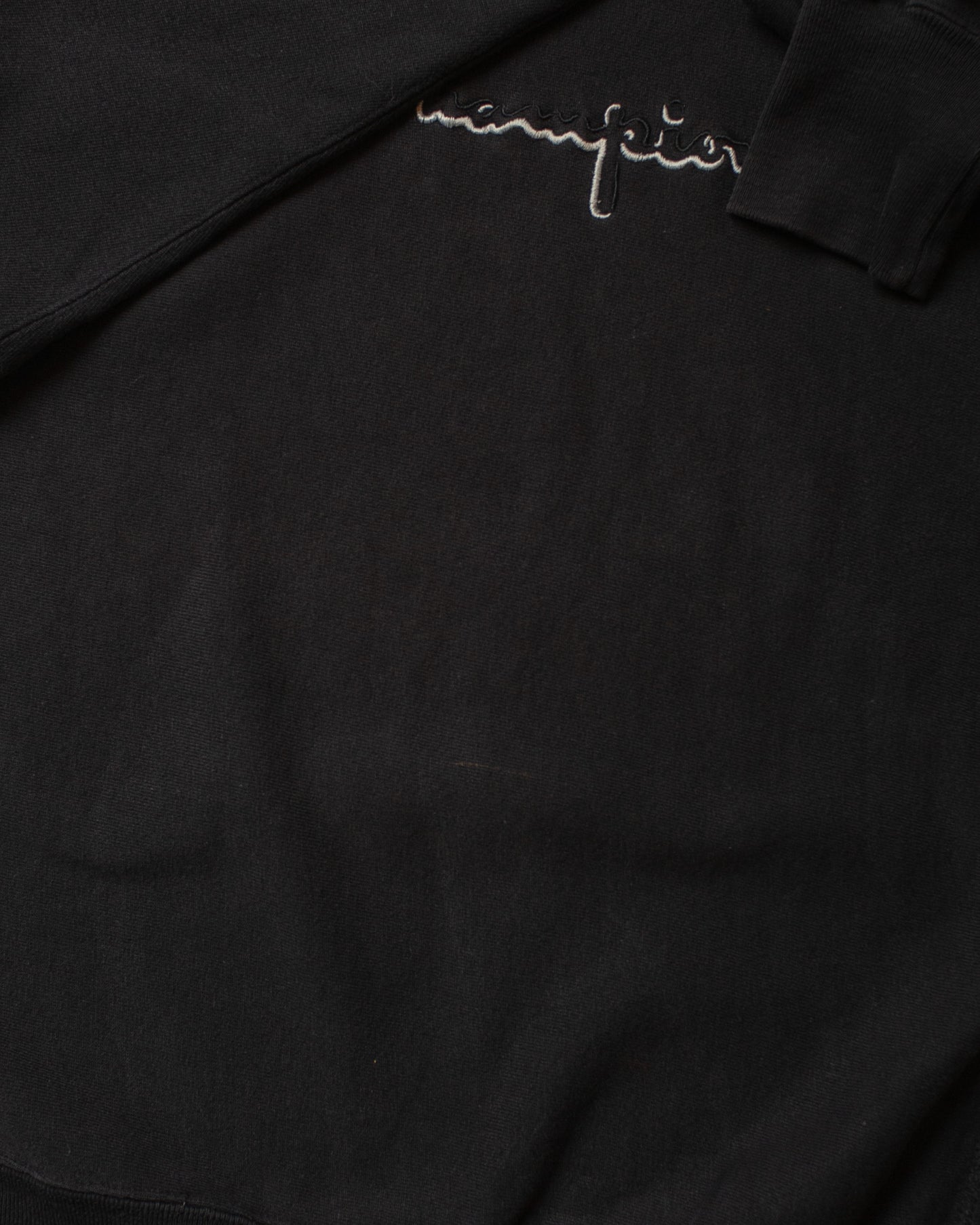 1990s Champion Spellout Reverse Weave black - XL