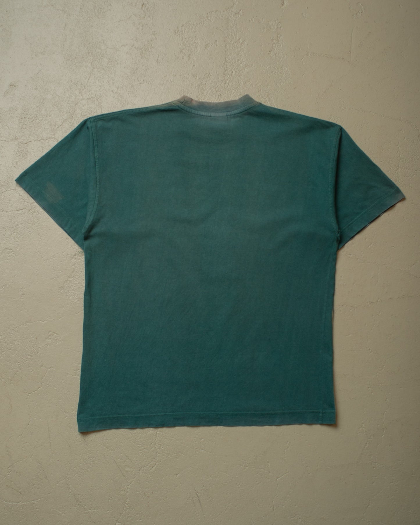 1990s Sunfaded Etirel T-shirt green - M/L