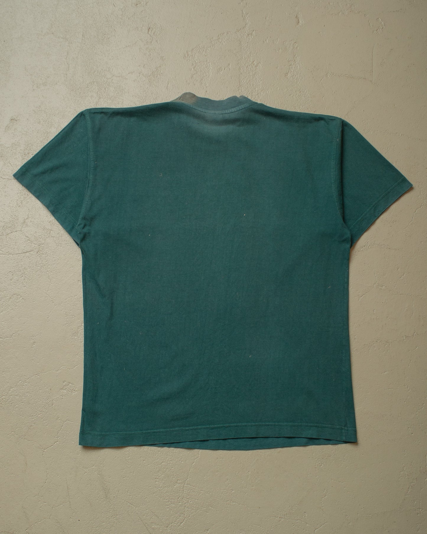 1990s Sunfaded Etirel T-shirt green - M/L
