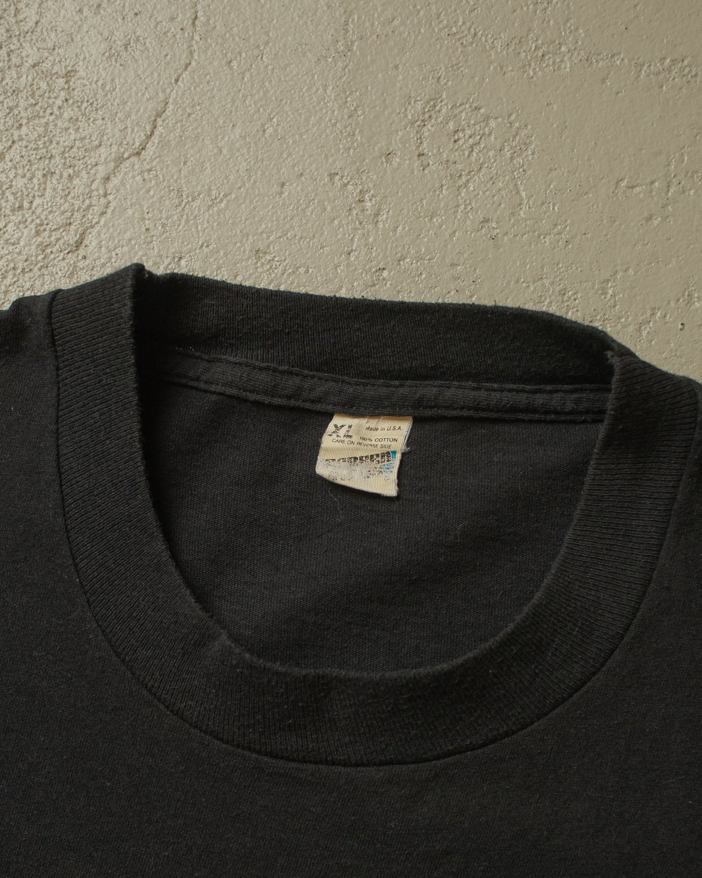 1980s Dickies Logo T-shirt black - L/XL