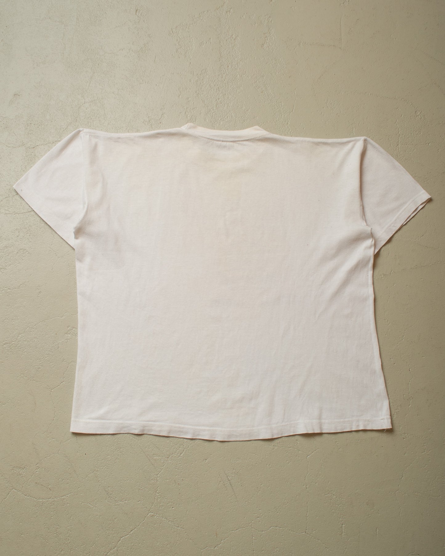 1990s "Arschloch" T-shirt white - XL