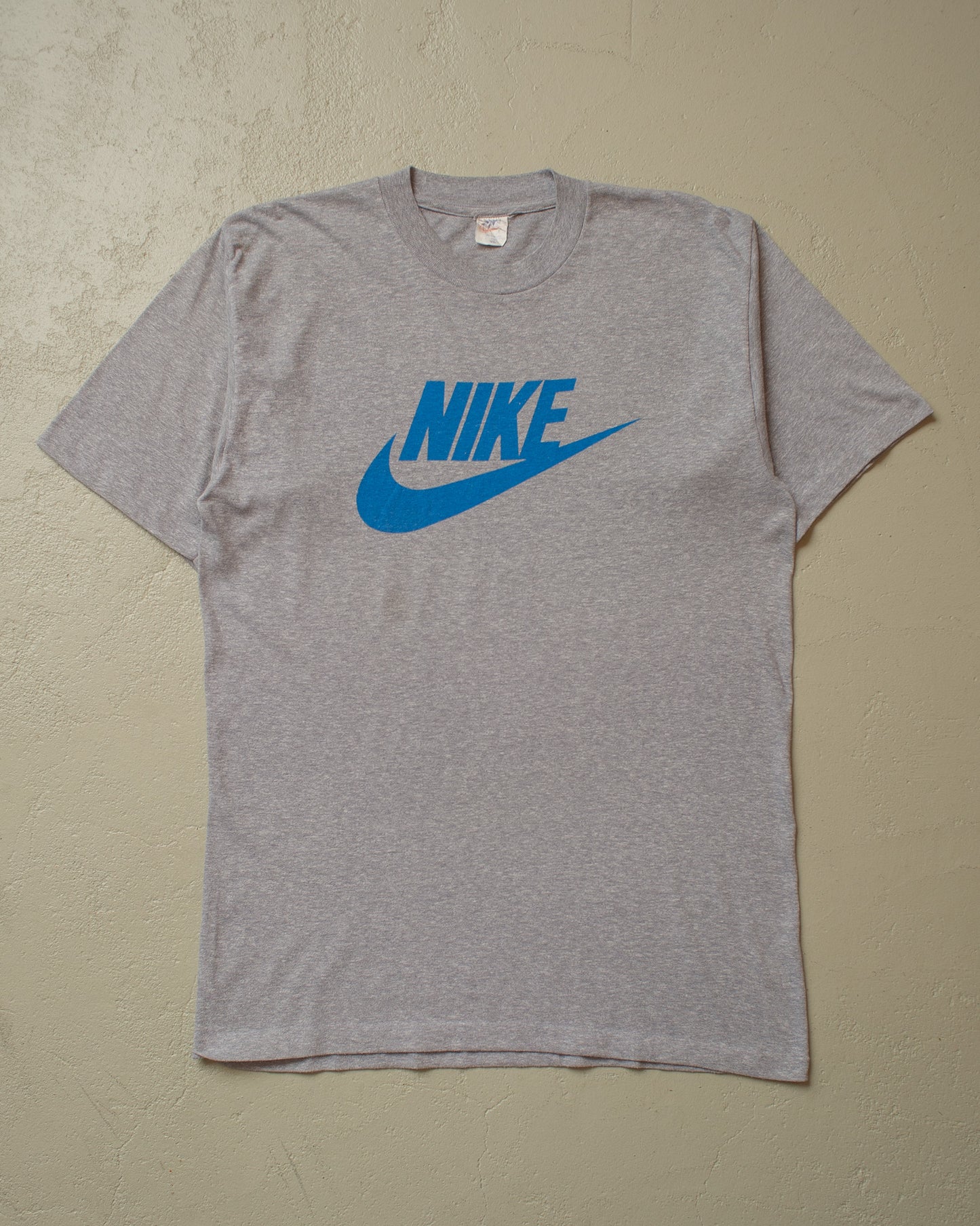 1980s Nike Logo T-shirt grey - L/XL