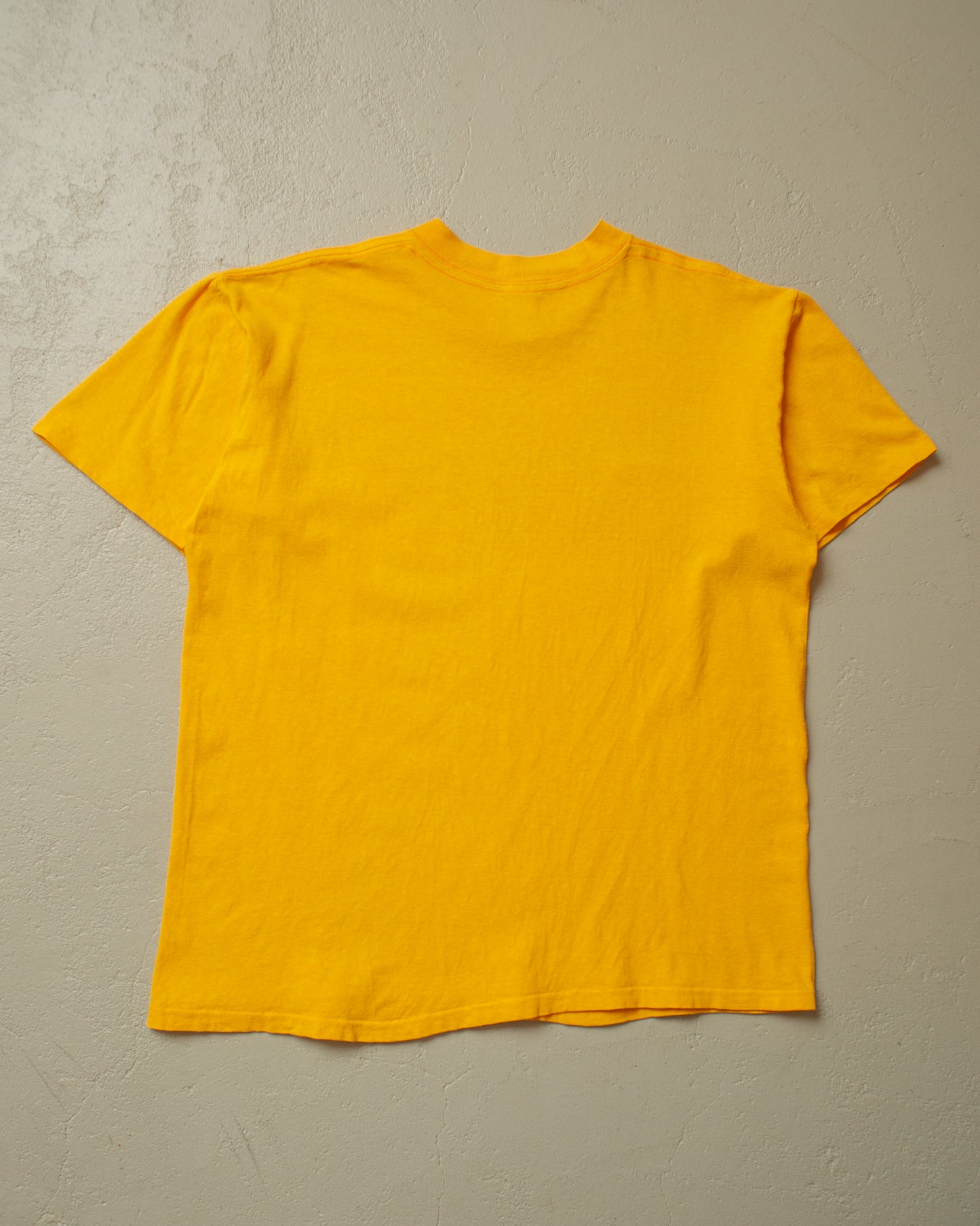 1970s/80s "See a Bug..." T-shirt yellow - L