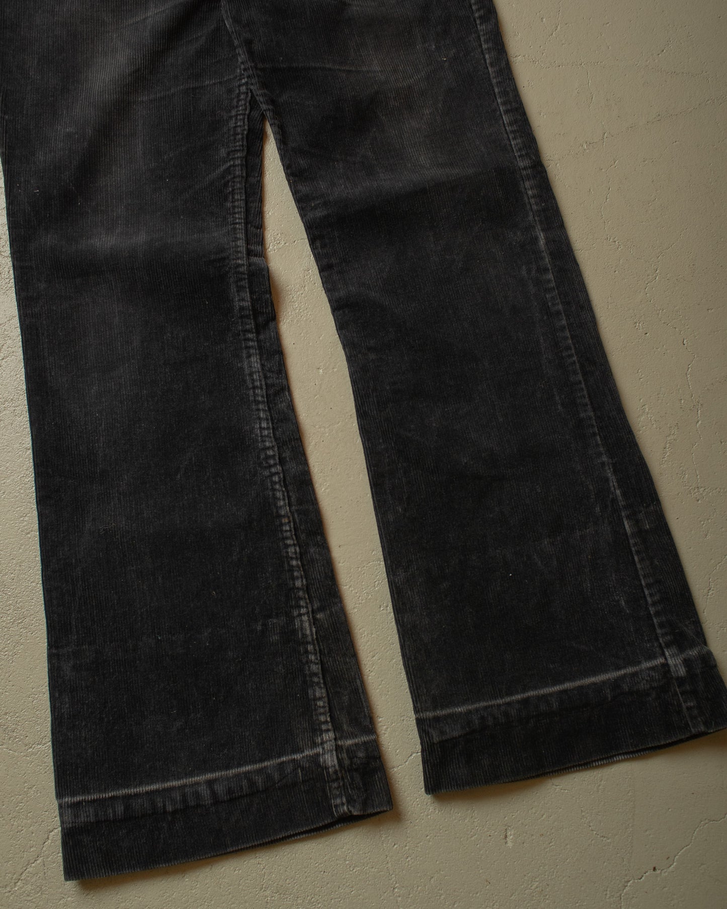 1970s Levi´s 622 Flared Corduroy Pants black - W34 L31