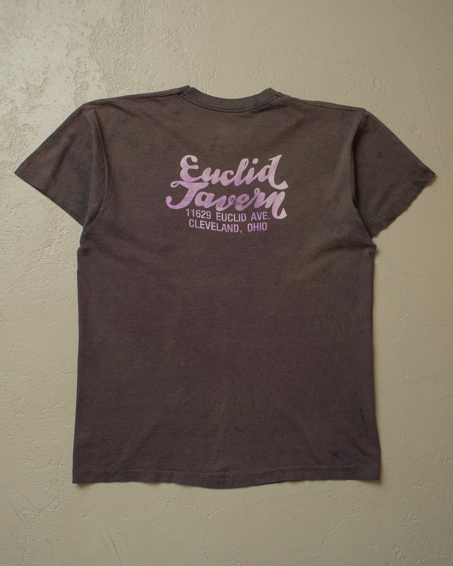 1980s Gusto Inc. Faded T-shirt black - M/L