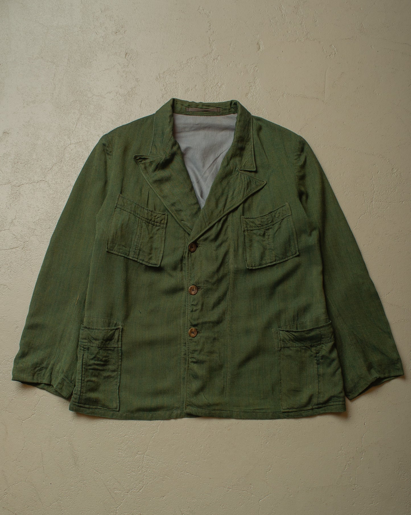 1930s Forestry Sports Jacket green - M