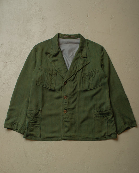 1930s Forestry Sports Jacket green - M